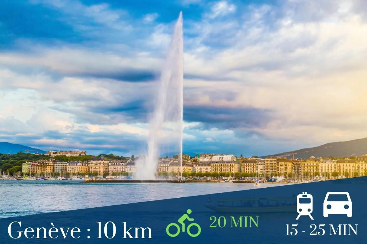 Homey Ethan - Free Parking - Terrasse Privee - Wifi Et Netflix - Jacuzzi Monnetier-Mornex Apartment